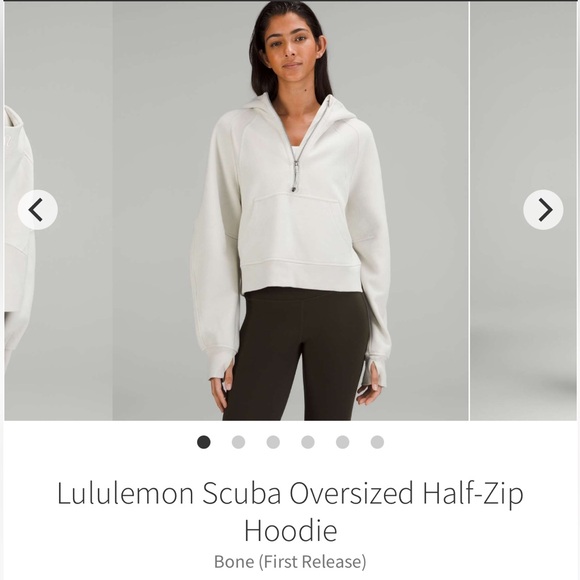 Lululemon Scuba Oversized Half Zip - Picture 3 of 5